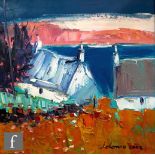 JOHN LOWRIE MORRISON (JOLOMO) (B. 1948) - 'Sound of Iona', oil on canvas, signed and dated 2002,