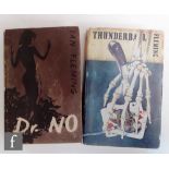 Two Ian Fleming James Bond novels to include 'Dr. No', published by Cape, Book Club edition, 1958,