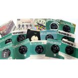 A collection of Beatles 7 inch singles and EPs, to include No. 1 GEP8883, Twist and Shout GEP