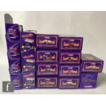 Sixteen Corgi diecast models, all related to Cadburys, to include 15004, 08101 etc, all boxed. (16)