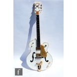 A Gretsch 'White Falcon' semi-acoustic guitar, model number G6136T, serial number JT15030867,