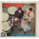 A The Who My Generation LP, Brunswick LAT 8616, Mono, 1st pressing 1965, black and silver label,