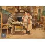 AFTER CECIL ALDIN - 'The Two Wellers at the Blue Boar', chromolithograph, signed in the stone,