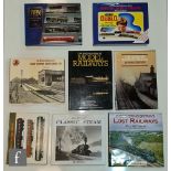 A collection of toy reference and railway related books, to include The History of Trix by Tony