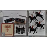 Twenty four Britains hollowcast toy soldiers, Set 127 Seventh Dragoon Guards (1925 Second Version)