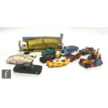 A collection of Corgi and Dinky TV and film related diecast models, to include Green Hornet's