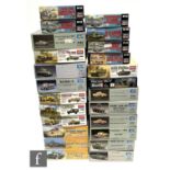 Twenty Four 1:72 scale assorted Military plastic model kits, to include Trumpeter 07271 USMC LAV-