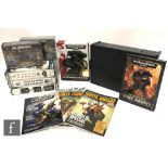 A collection of Citadel Warhammer 40,000 sets, comprising Astra Militarum, Space Marines, Necrons,