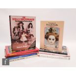 A collection of doll related reference books to include The Best of the Doll Reader, Treasury of