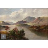 F. Y. JAMIESON (EARLY 20TH CENTURY) - A Scottish loch scene, oil on canvas, signed, framed, 41cm x