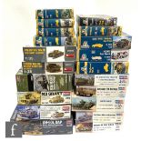 Twenty 1:35 scale assorted Military plastic model kits, to include Hobby Boss 82446 Defender XD '