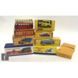 A collection of assorted diecast models, comprising Corgi Whizzwheels 164 Ison Bros Wild Honey