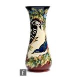 A Moorcroft Pottery vase decorated in the Ingleswood pattern designed by Philip Gibson, impressed