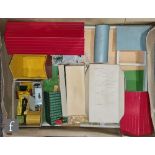 A collection of assorted Britains farm and zoo animals and assorted figures and vehicles including