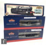 Three OO gauge Bachmann locomotives, 31-117DC DCC ready Standard Class 4MT 4-6-0 BR black 75074,