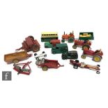 A collection of assorted Dinky Toys diecast models, to include a 452 Trojan Van Chivers Jellies with