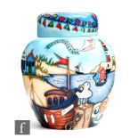 Nicola Slaney - Moorcroft Pottery - A limited edition ginger jar and cover decorated in the Beside