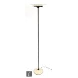 Perry King & Santiago Miranda - Flos - A 1970s Jill standard floor lamp, the black tubular stem