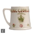 Arthur Lasenby Liberty and William Moorcroft - An early 20th Century commemorative mug celebrating