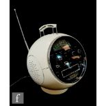 James Pratt Winston - Weltron - A 1970 'Spaceball' 2001 model 8-track player and AM/FM radio, in