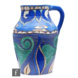 Clarice Cliff - Inspiration Persian - A single handled Lotus jug circa 1930, hand painted with a