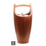 Jens Quistgaard - Dansk Designs - A 1960s teak ice bucket, of tapered cylindrical form with