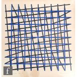 David Prentice (1936-2014) - 'Field Grid - Beta Persai', screen print, signed and dated 1967 in