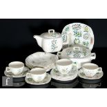 Jessie Tait - Midwinter - A collection of 1950s tableware in the Primavera pattern, to include a
