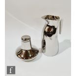 Maria Berntsen for Georg Jensen - A thermo 'Beak' jug (lacking cover), together with a Georg