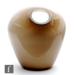 Michael Boehm - Schott Zwiesel - A post war glass TAMI vase of shouldered compressed ovoid