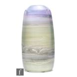 Isgard Moje-Wohlgemuth - A later 20th Century German studio glass vase of tapering form, with