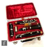 A Boosey & Hawkes 77 cased clarinet.