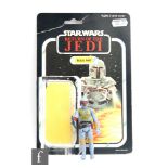 A Palitoy Star Wars Return of the Jedi Boba Fett 3 3/4 inch action figure, Taiwan COO, with blaster,