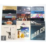 1970s Rock - A collection of LPs, to include five by Deep Purple, seven by AC/DC, three by Free