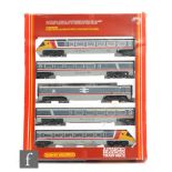 An OO gauge Hornby R794 Advanced Passenger Train Pack containing 5-car APT Unit 'City of Derby' with