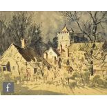 ROLAND SPENCER FORD (1902-1990) - 'Sunlight and Shadows. Wroxeter', watercolour, signed, inscribed