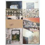 Led Zeppelin - A collection of LPs, to include Led Zeppelin IV (four symbols), Atlantic Deluxe,
