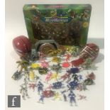 A Galoob Micro Machines Mighty Morphin Power Rangers Thunderzord Collector's Set, complete and