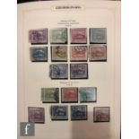 A collection of Czechoslovakian postage stamps, dating from 1918 through to the 1940s, all in two