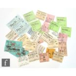 A collection of 1970s/80s ticket stubs, all from Birmingham venues, artists include Led Zeppelin,
