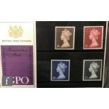 A collection of postage stamps and covers to include an album of GB QEII mint pre decimal