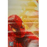 A Spider-Man cinema billboard poster, consisting of twelve sheets, each 152cm x 103cm.
