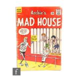 An Archie's Mad House #22 comic (October 1962), 12 cents, first appearance of Sabrina the Teenage