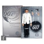 A Sideshow James Bond Legacy Collection Sean Connery as James Bond 12 inch figure, boxed.
