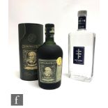 Two bottles of vodka and rum, to included Potocki 1816 vodka, 700ml, and Diplomatico Reserva