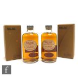 Two bottles of Japanese Nikka pure malt red whisky, 50cl. (2)