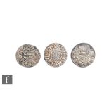 Henry III - Pennies voided longcross Alein-on-Cante, another Nicole of London and a short cross