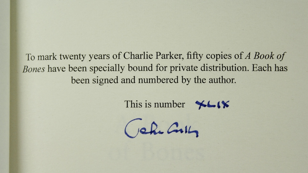 Signed Limited Edition of 50 CopiesConnolly (John) A Book of Bones - A Charlie Parker Thriller, - Image 2 of 2