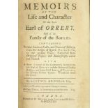 Budgell (Eustace) Memoirs of the Life and Character of the Late Earl of Orrery, and of the Family of