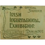 [Official Souvenir] Irish International Exhibition, Dublin 1907, oblong 4to, D. (Hely's Ltd.)